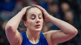 Slovenská zápasníčka Michaela Šeböková.