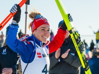 Paulína Bátovská Fialková po 6. mieste v stíhacích pretekoch v Holmenkollene 2025.
