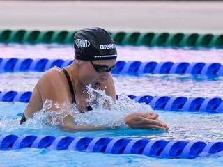 Na snímke slovenská plavkyňa Nikoleta Trníková.