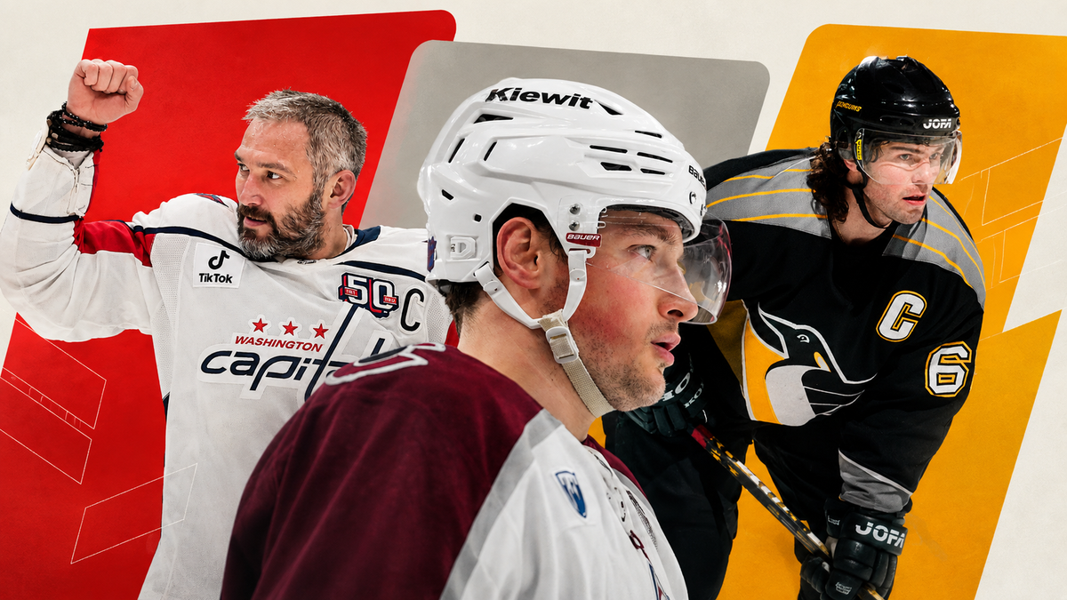 Alexander Ovečkin, Cale Makar a Jaromír Jágr. 