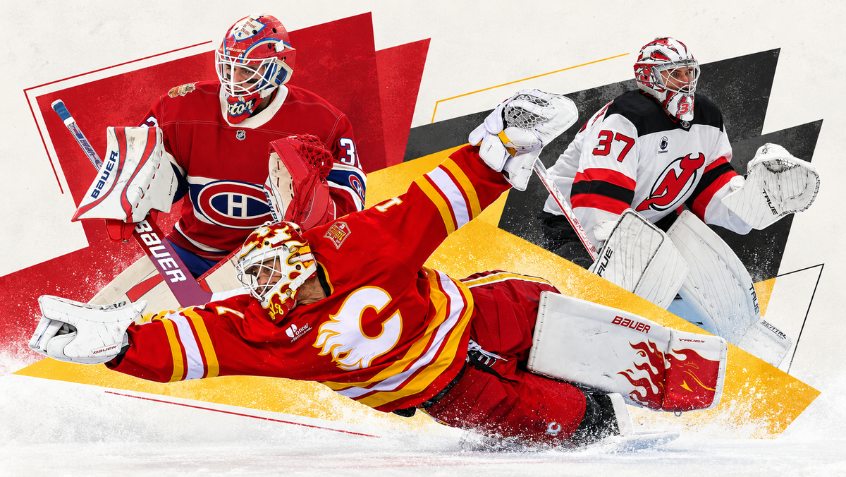 Jacob Fowler, Devin Cooley a Connor Hellebuyck. 
