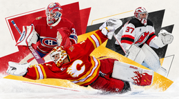 Jacob Fowler, Devin Cooley a Connor Hellebuyck. 