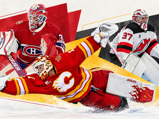 Jacob Fowler, Devin Cooley a Connor Hellebuyck. 