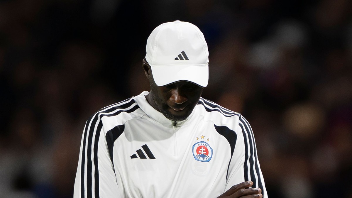 Tréner Slovana Yaya Touré.