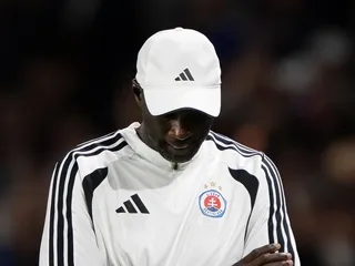 Tréner Slovana Yaya Touré.