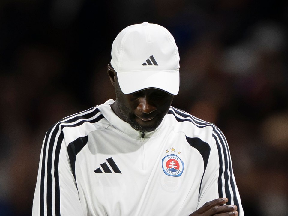 Tréner Slovana Yaya Touré.