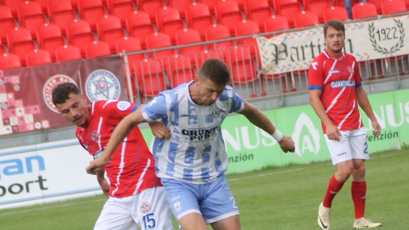 Fotka zo zápasu Bardejov - Geča.