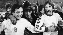Marián Masný (vľavo) a Antonín Panenka
