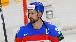 Tomáš Tatar v drese Slovenska.