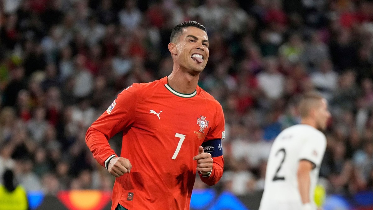 Kapitán Portugalska Cristiano Ronaldo.