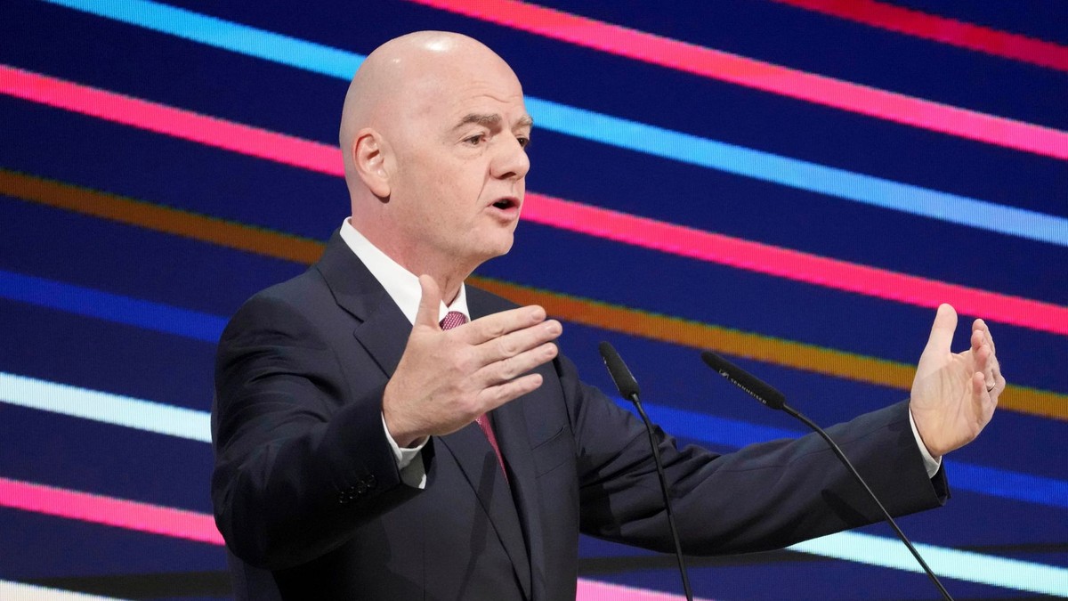 Prezident Gianni Infantino.
