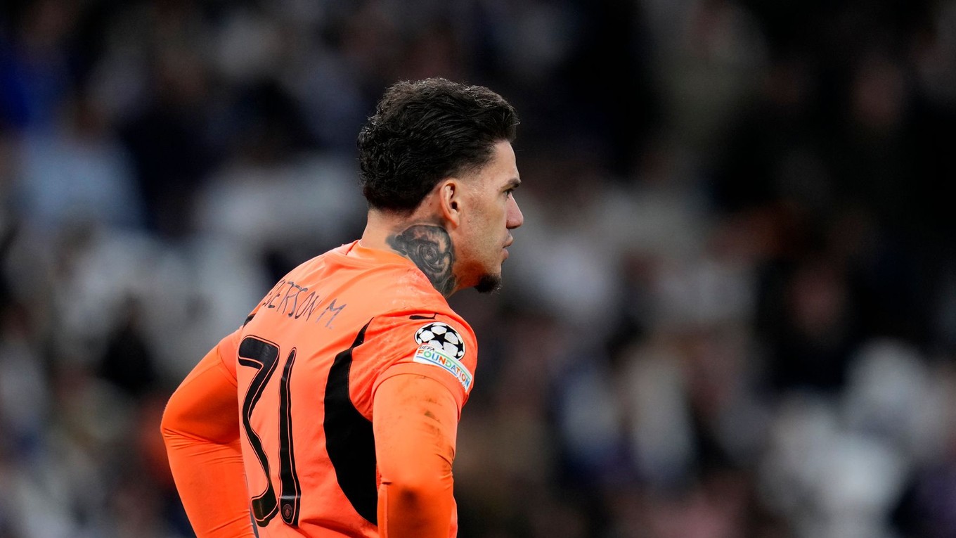 Brankár Manchestru City Ederson.