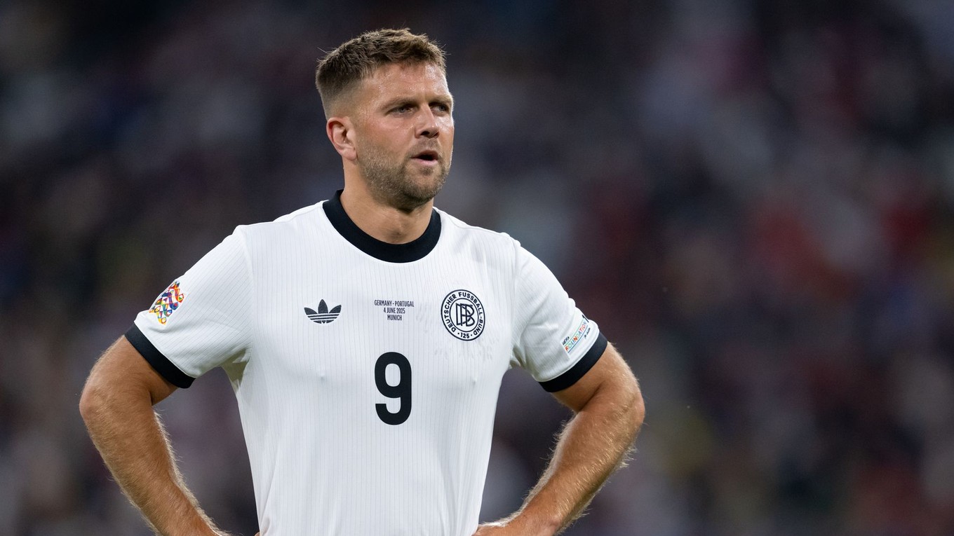 Nemecký futbalový reprezentant Niclas Füllkrug.