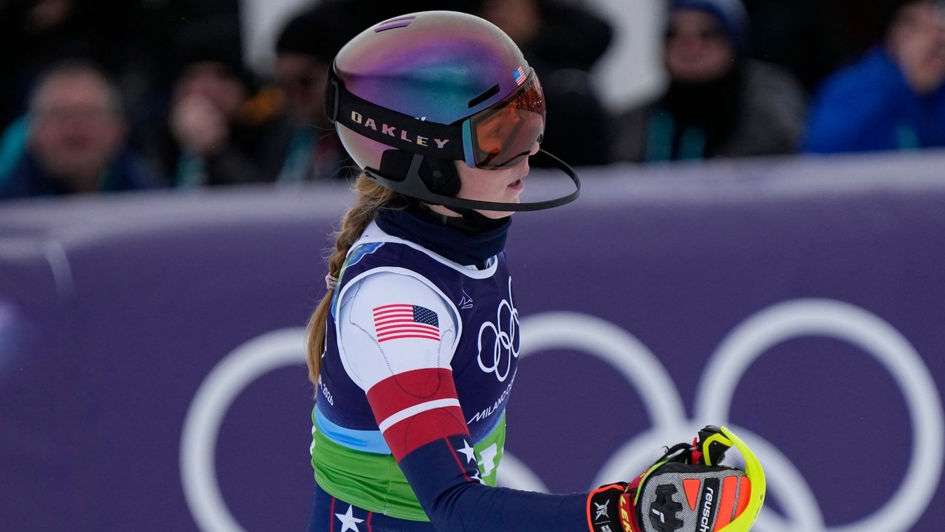Americká lyžiarka Mikaela Shiffrinová počas ZOH 2026.