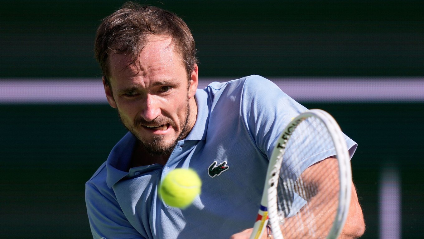 Ruský tenista Daniil Medvedev.