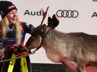 Mikaela Shiffrinová získala po víťazstve v Levi do stáda už ôsmeho soba.