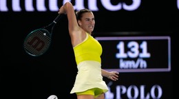 Aryna Sabalenková v semifinále Australian Open 2025.