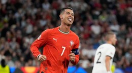 Kapitán Portugalska Cristiano Ronaldo.