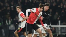 Slovenský hráč Feyenoordu Leo Sauer.