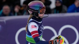 Americká lyžiarka Mikaela Shiffrinová počas ZOH 2026.