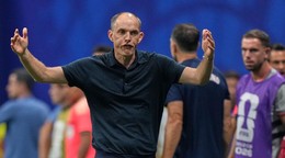 Thomas Tuchel v semifinále MS vo futbale 2026.