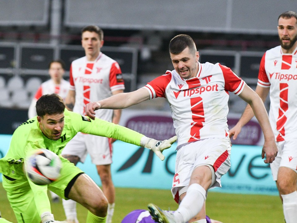 Futbalisti AS Trenčín.