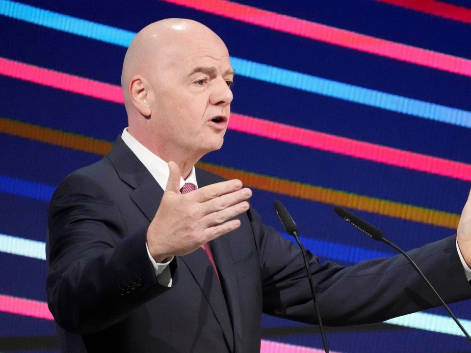 Prezident Gianni Infantino.