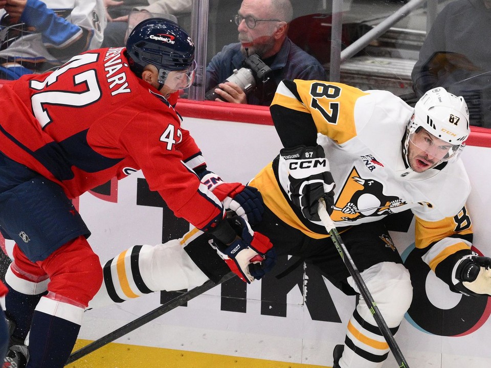  Martin Fehérváry a Sidney Crosby.