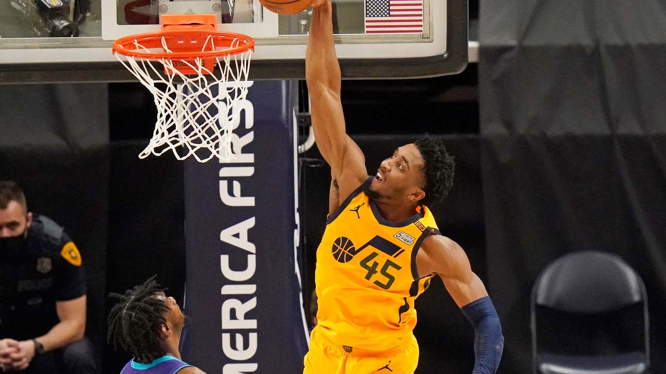 Donovan Mitchell z Utah Jazz.