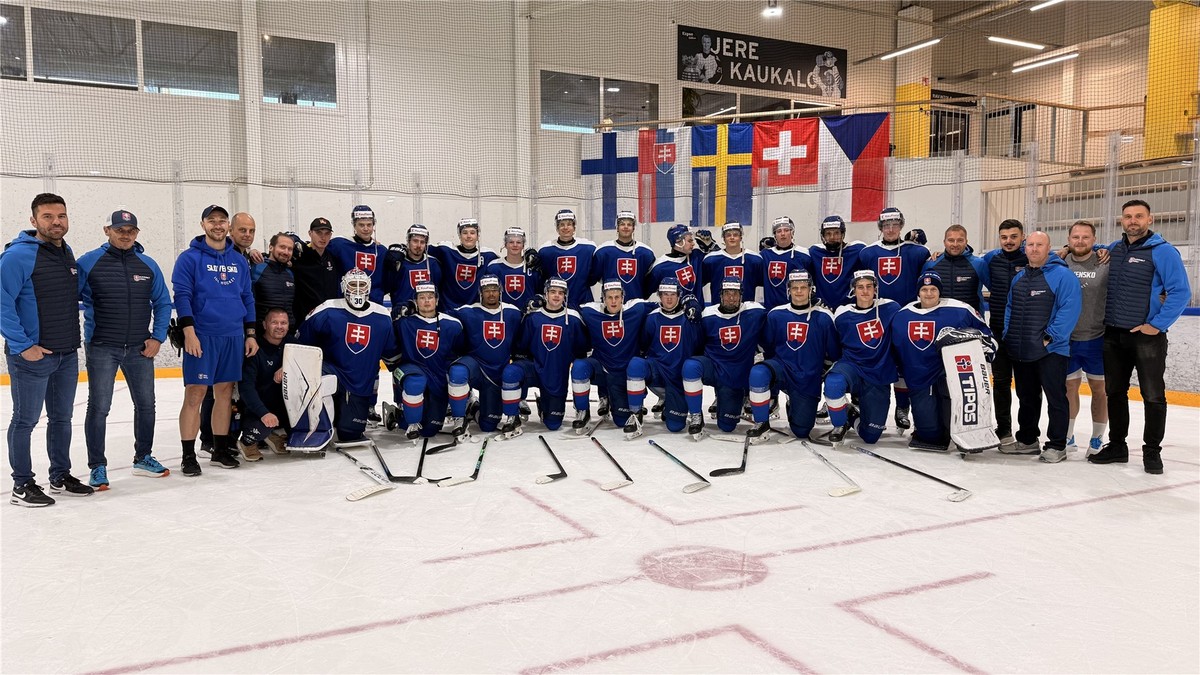 Slovenskí hokejisti do 20 rokov