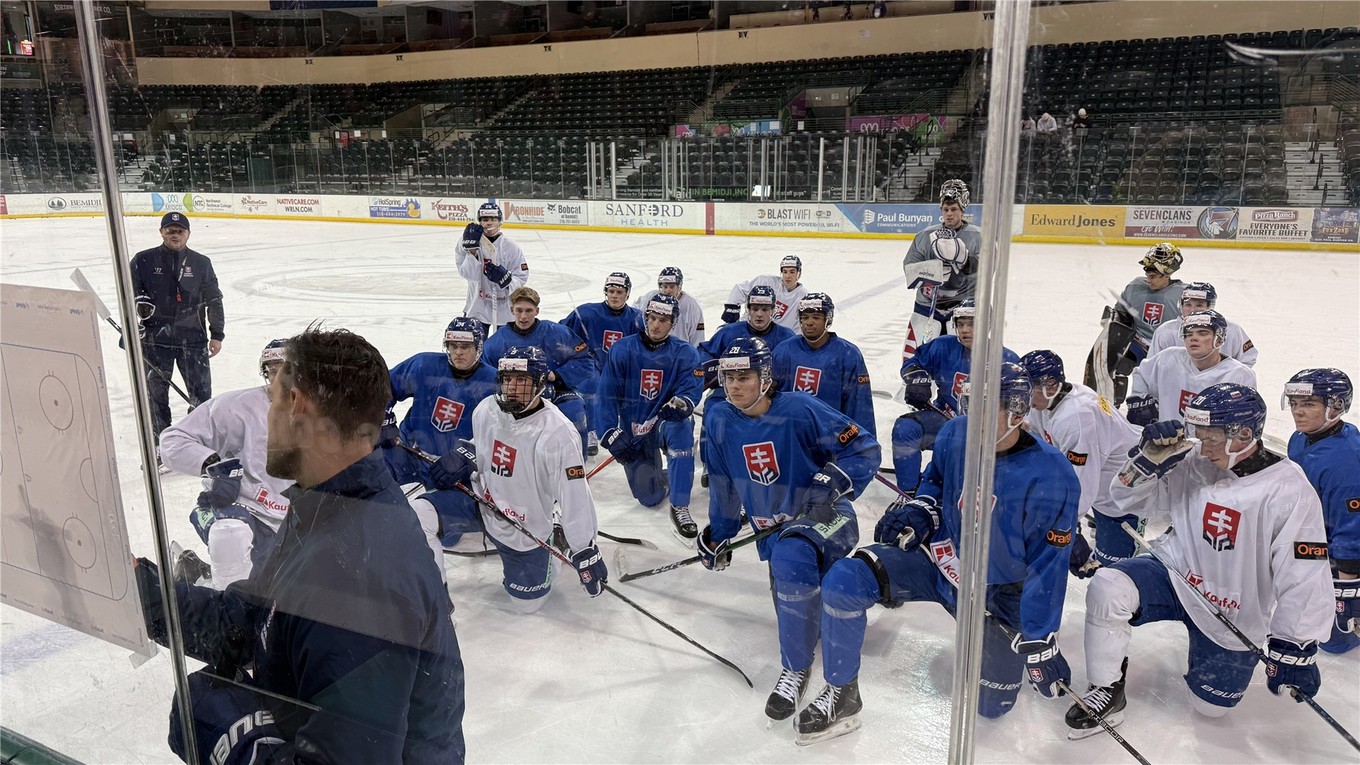 Slovenskí hokejisti do 20 rokov