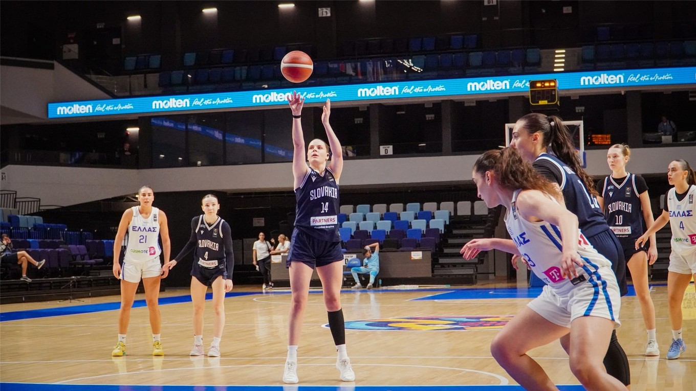 Slovenské basketbalistky do 20 rokov