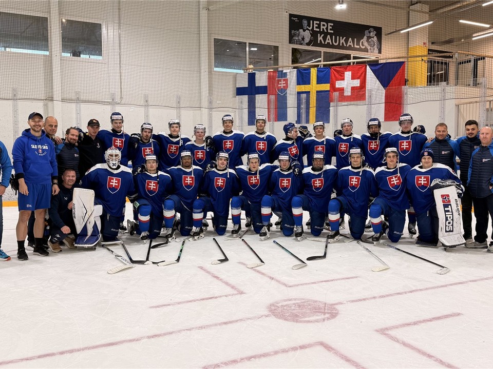 Slovenskí hokejisti do 20 rokov