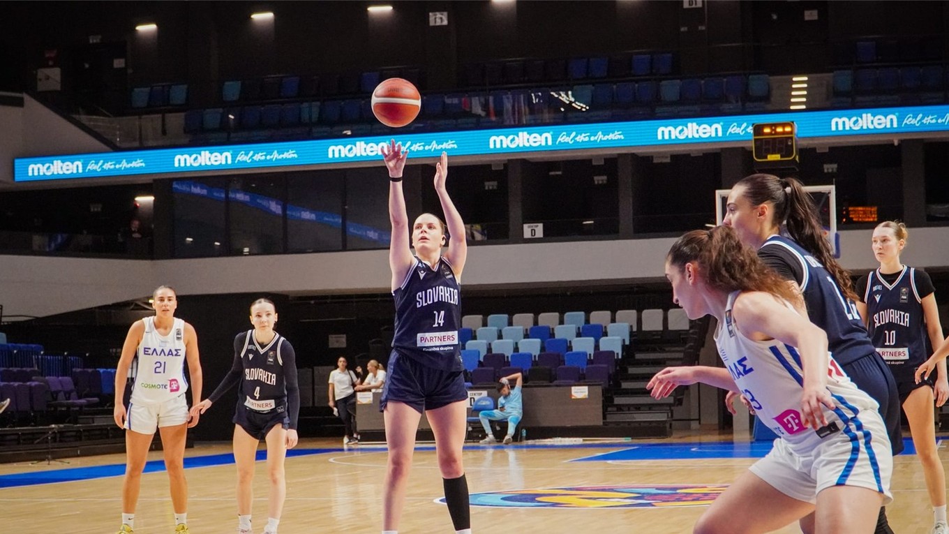 Slovenské basketbalistky do 20 rokov