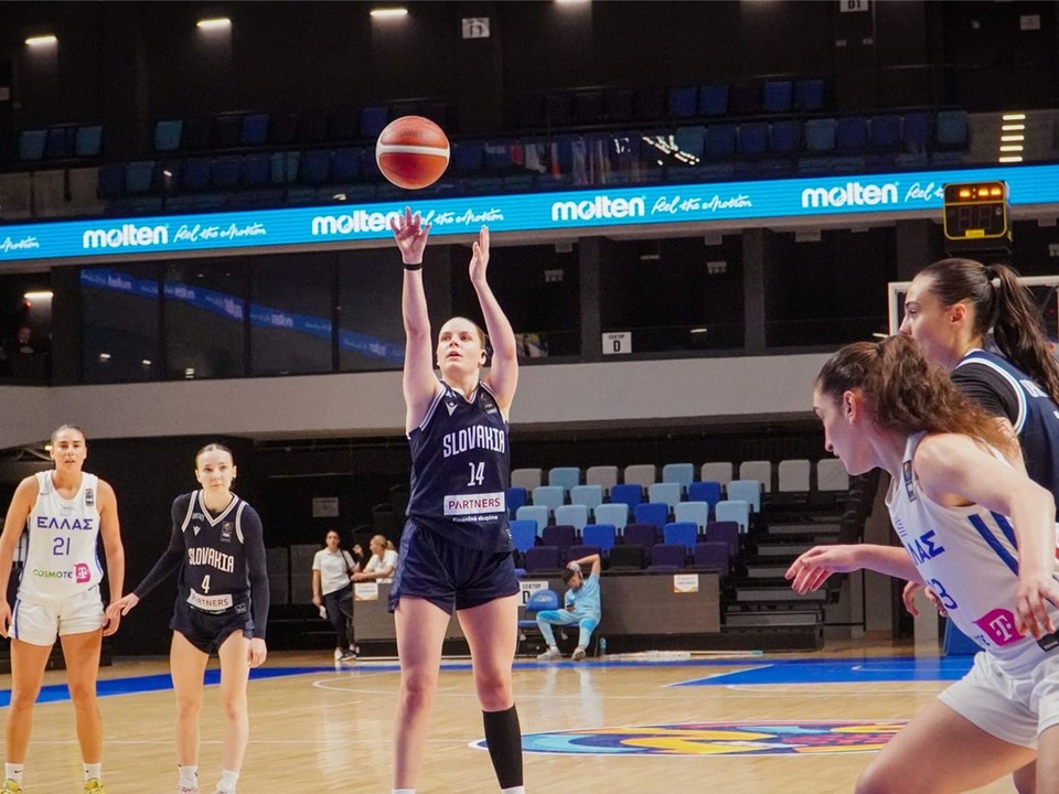 Slovenské basketbalistky do 20 rokov