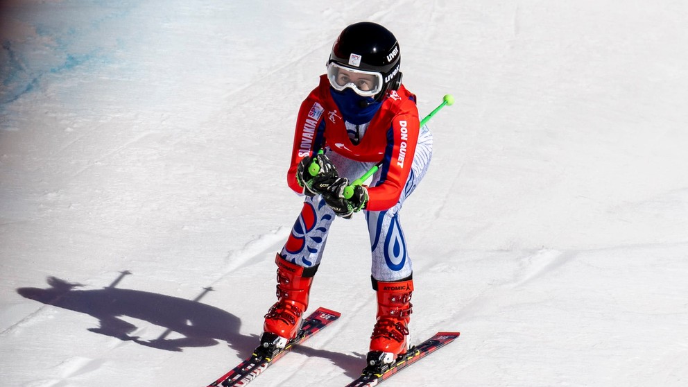 Alexandra Rexová na zimných paralympijských hrách 2022 v Pekingu.