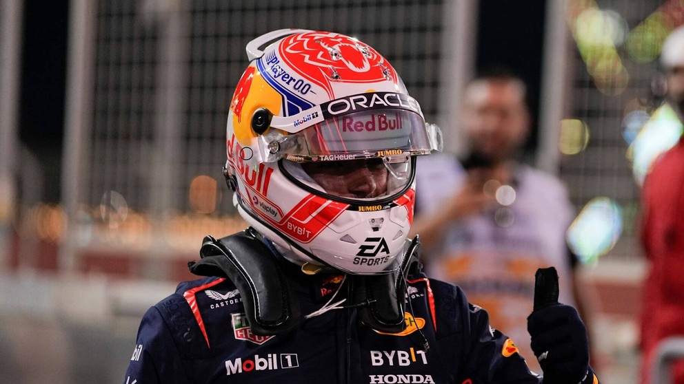 Max Verstappen počas víkendovej Veľkej ceny v Bahrajne.