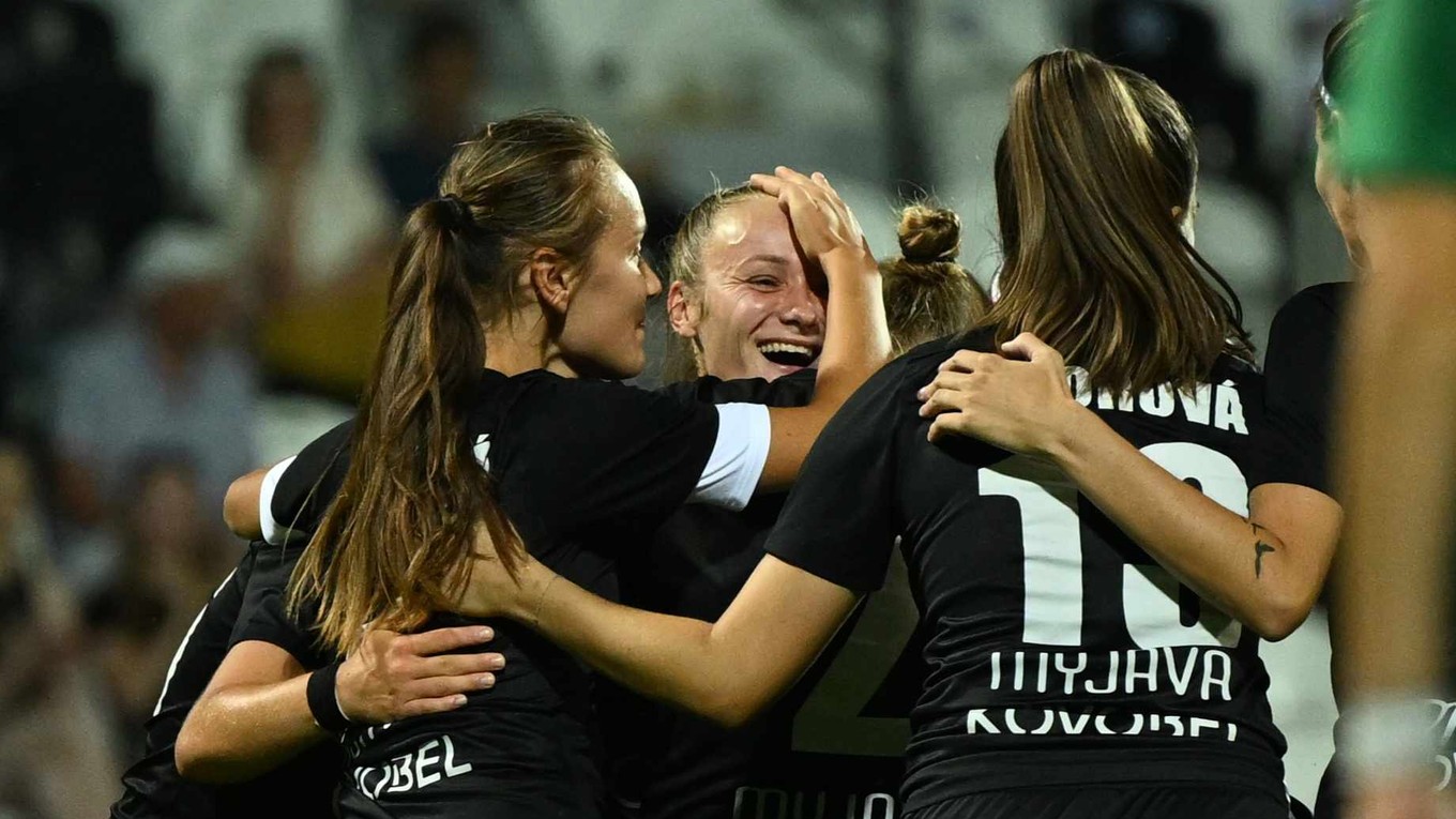 Spartak Myjava - ženy. 