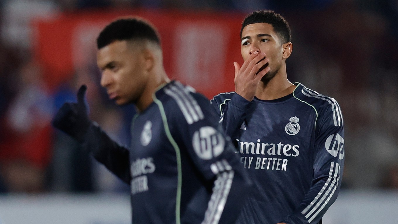 Jude Bellingham a Kylian Mbappe.