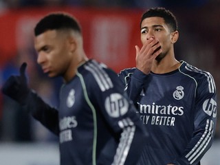 Jude Bellingham a Kylian Mbappe.