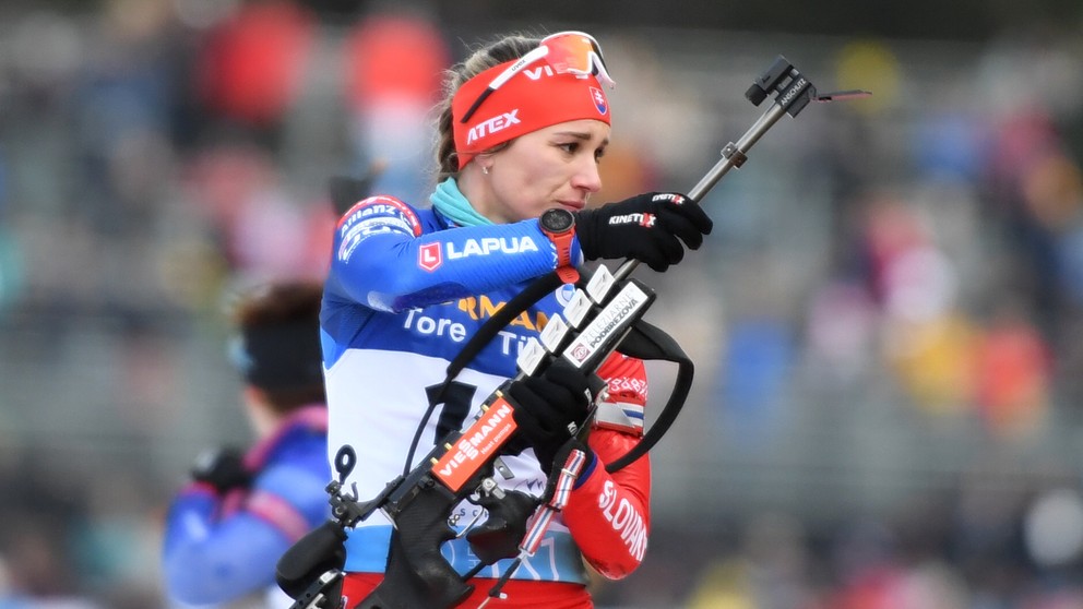 Slovenská biatlonistka Paulína Bátovská Fialková.