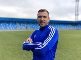 Erik Jendrišek po podpise zmluvy v FC Nitra.