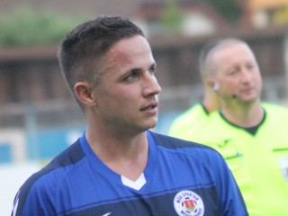 Viktor Bochin, obranca MŠK Spartak Medzilaborce.