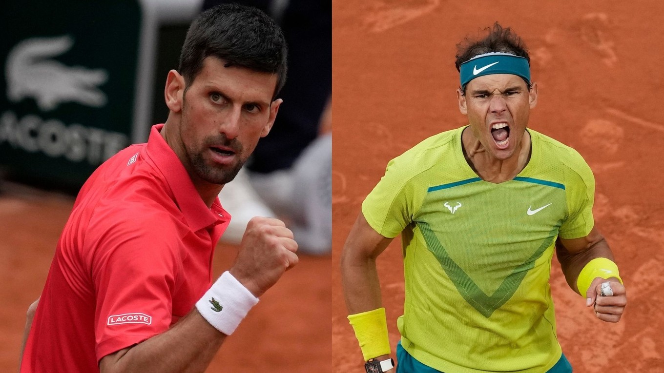 Novak Djokovič a Rafael Nadal sa stretnú na Roland Garros 2022.