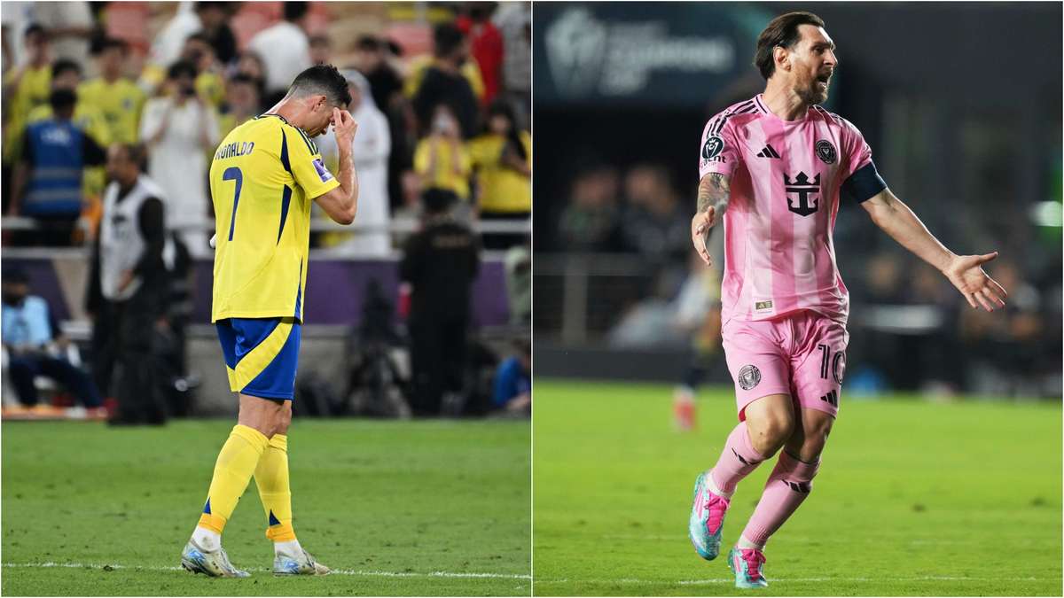 Cristiano Ronaldo a Lionel Messi.