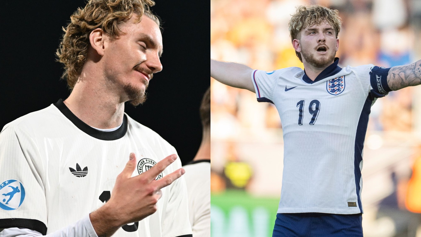 Nick Woltemade a Harvey Elliott. 