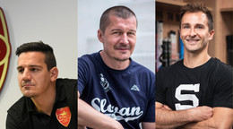 Branko Radivojevič, Richard Kapuš a Dominik Graňák. 