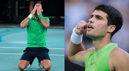 Novak Djokovič a Carlos Alcaraz.