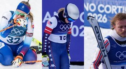 Paulína Bátovská Fialková, Lindsey Vonnová a Atle Lie McGrath.