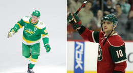 Kirill Kaprizov a Marián Gáborík.